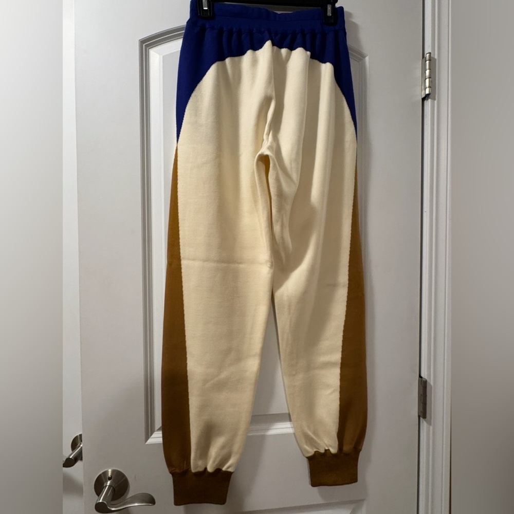 AUTHENTIC LV LOUIS VUITTON TRAVEL KIT INTARSIA JOGGER PANTS SIZE MEDIUM - Picture 3 of 16
